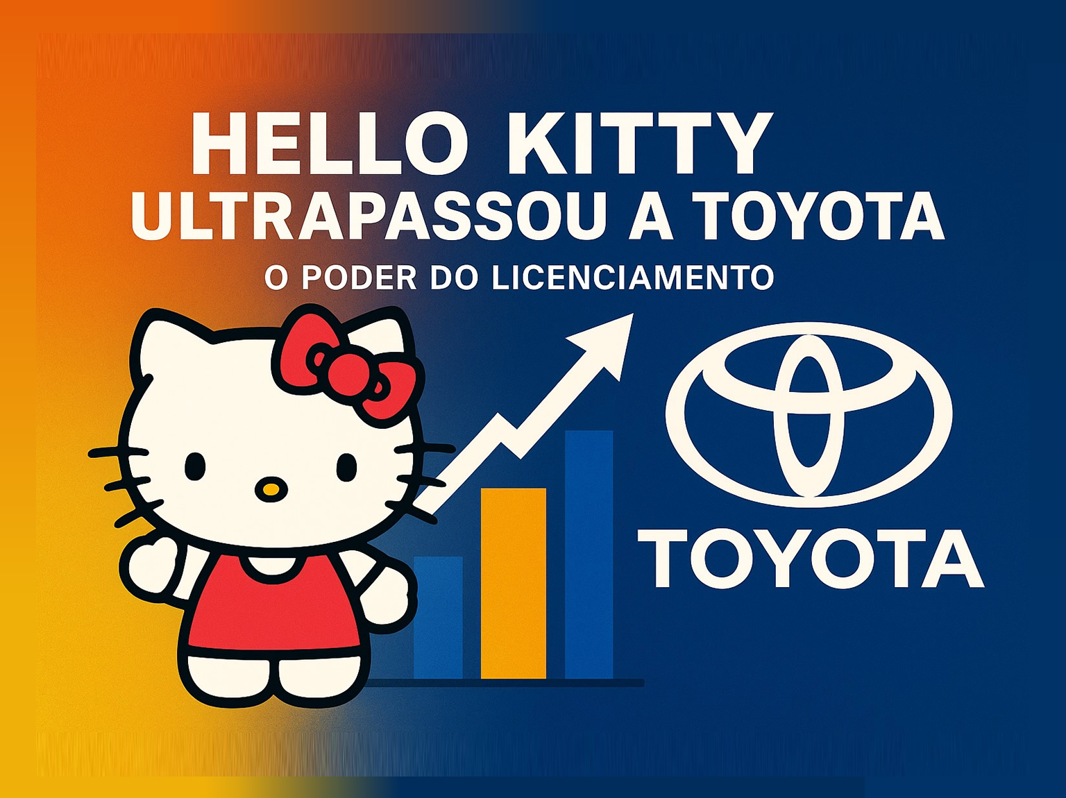 Hello Kitty Ultrapassa a Toyota